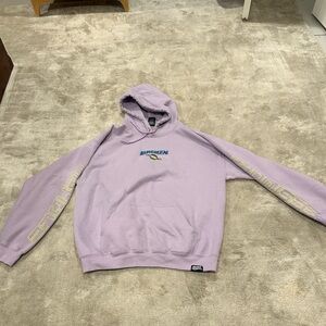 Broken Promises lavender long sleeve sweatshirt size Large